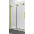 Apollon 60", porte de douche finie or mat