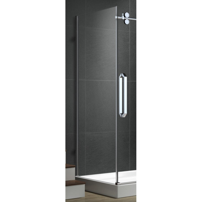 Apollon 36", Verre de Douche Coté Latéral