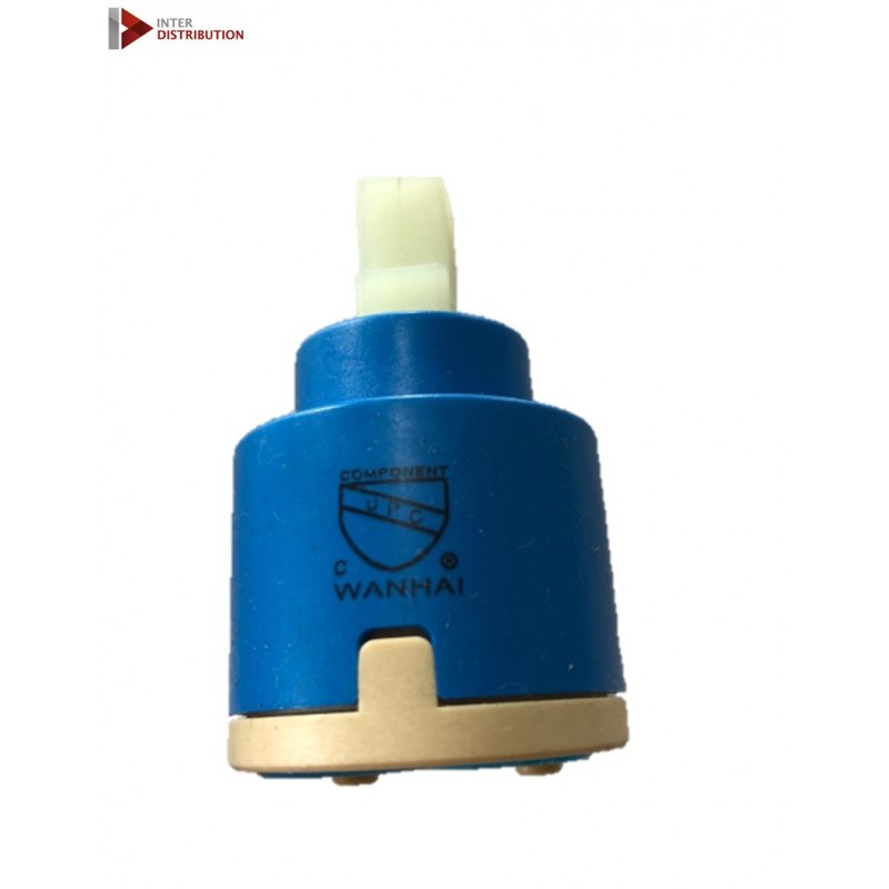 Déméter, robinet de bain sur pied chrome poli