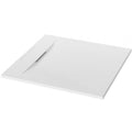 Base de douche SMC blanc 40x40 – Modèle Brutus