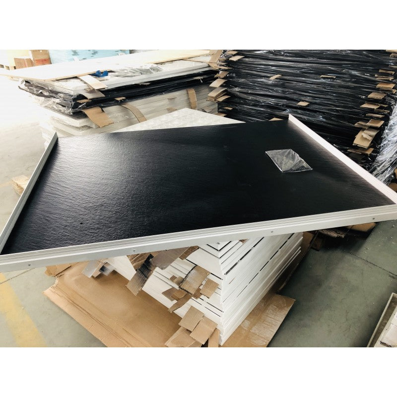 Base de douche SMC noir 48x32 – Modèle Brutus