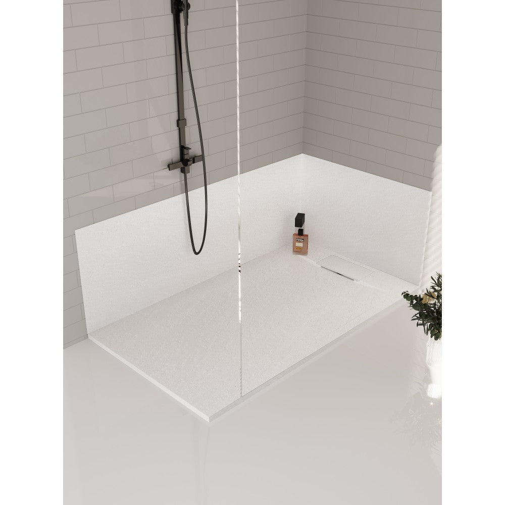 Base de douche SMC blanc 48x32 – Modèle Brutus