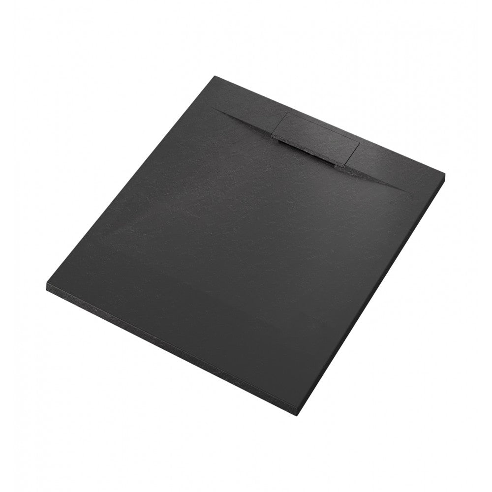 Base de douche SMC noir 60x32 – Modèle Brutus