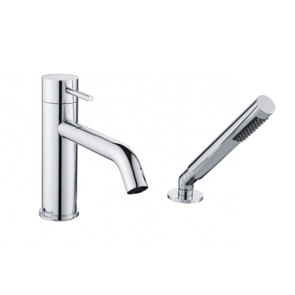 Robinet de bain chrome 2 morceaux – Collection Kami | Robinetterie moderne