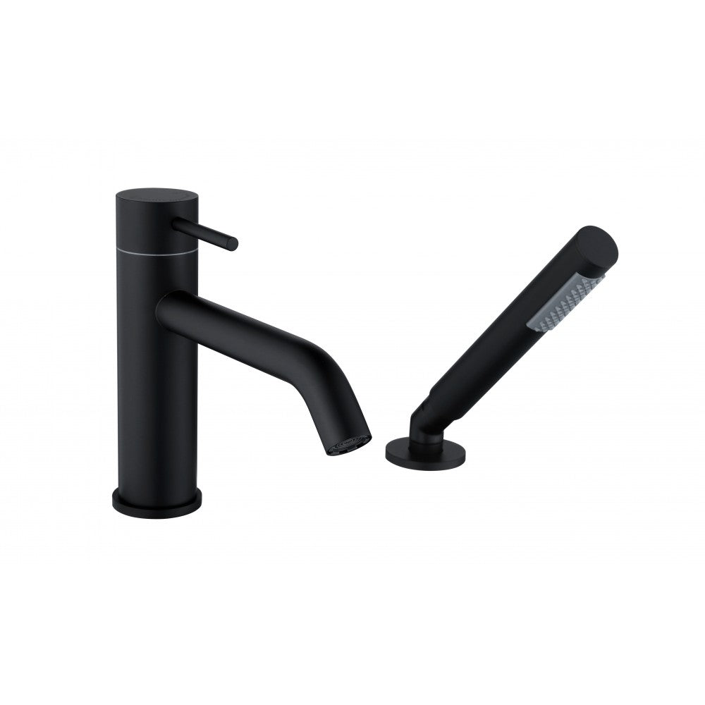Robinet de bain noir 2 morceaux – Collection Kami | Robinetterie moderne