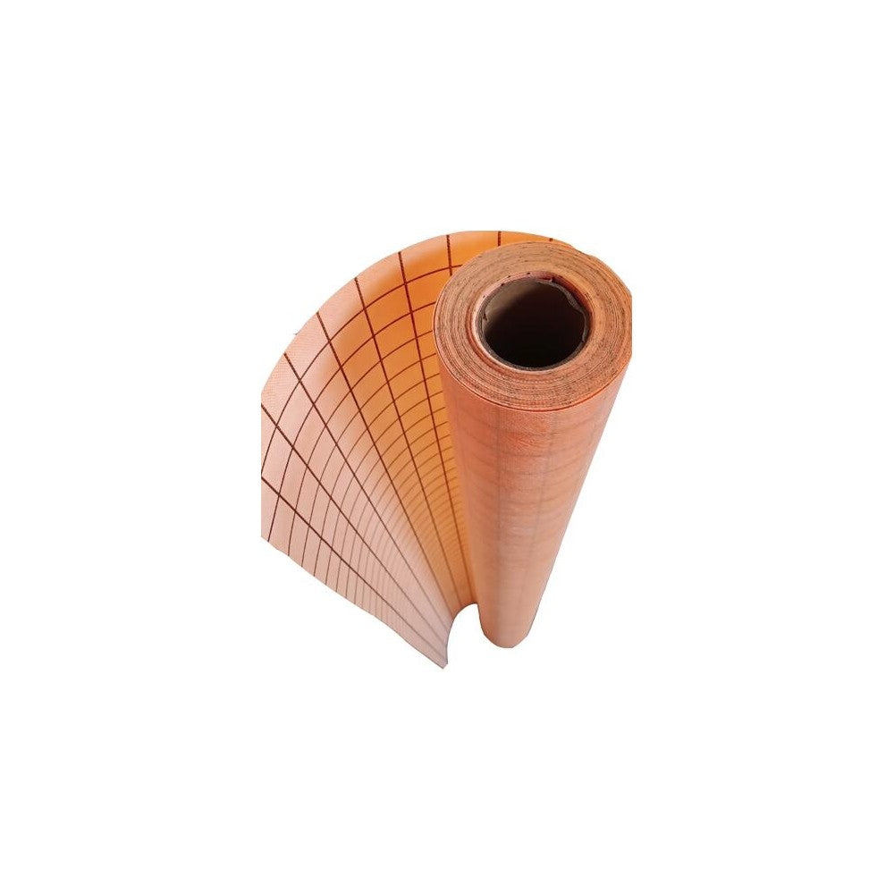 Membrane étanche en rouleau avec grille