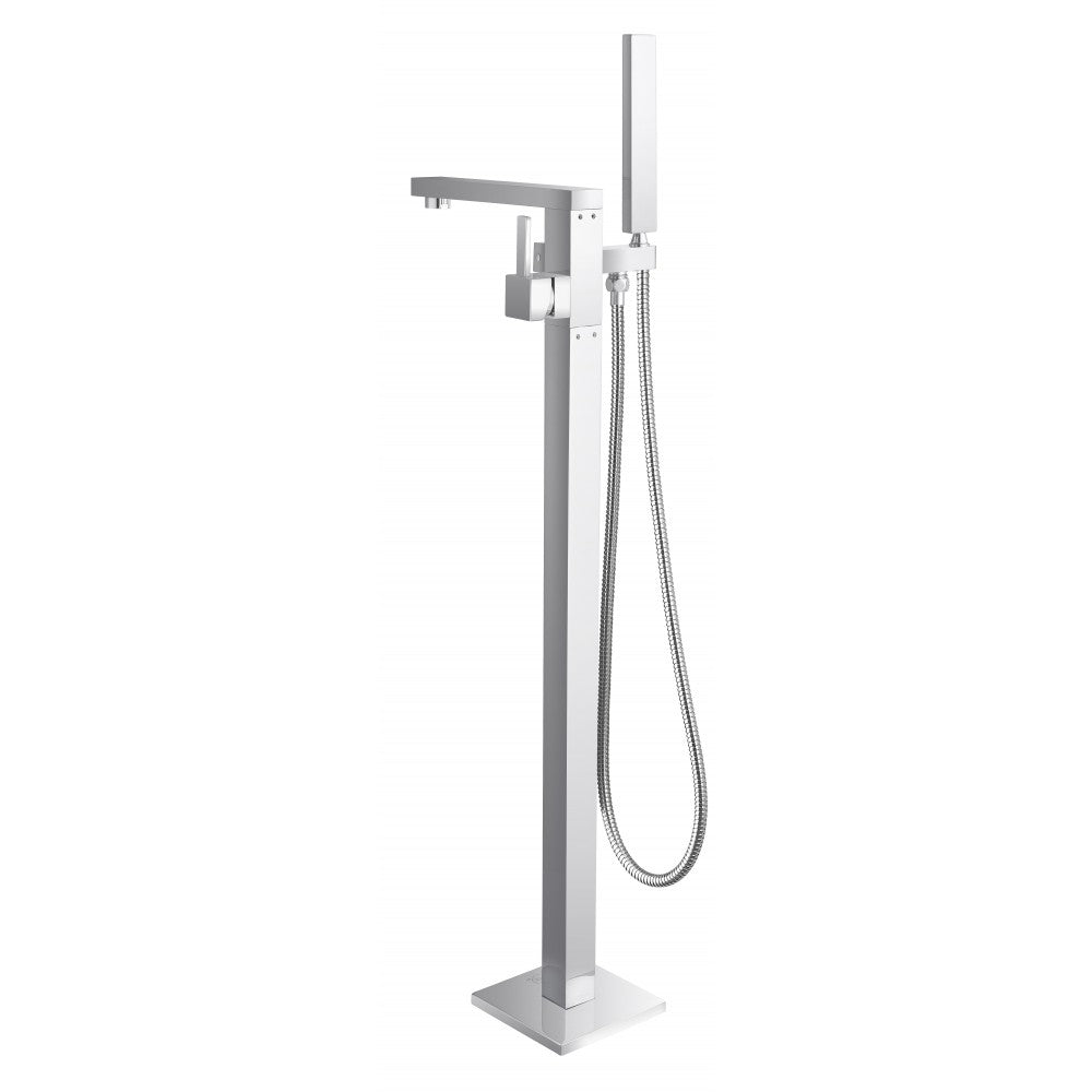 Ares II, robinet de bain sur pied chrome
