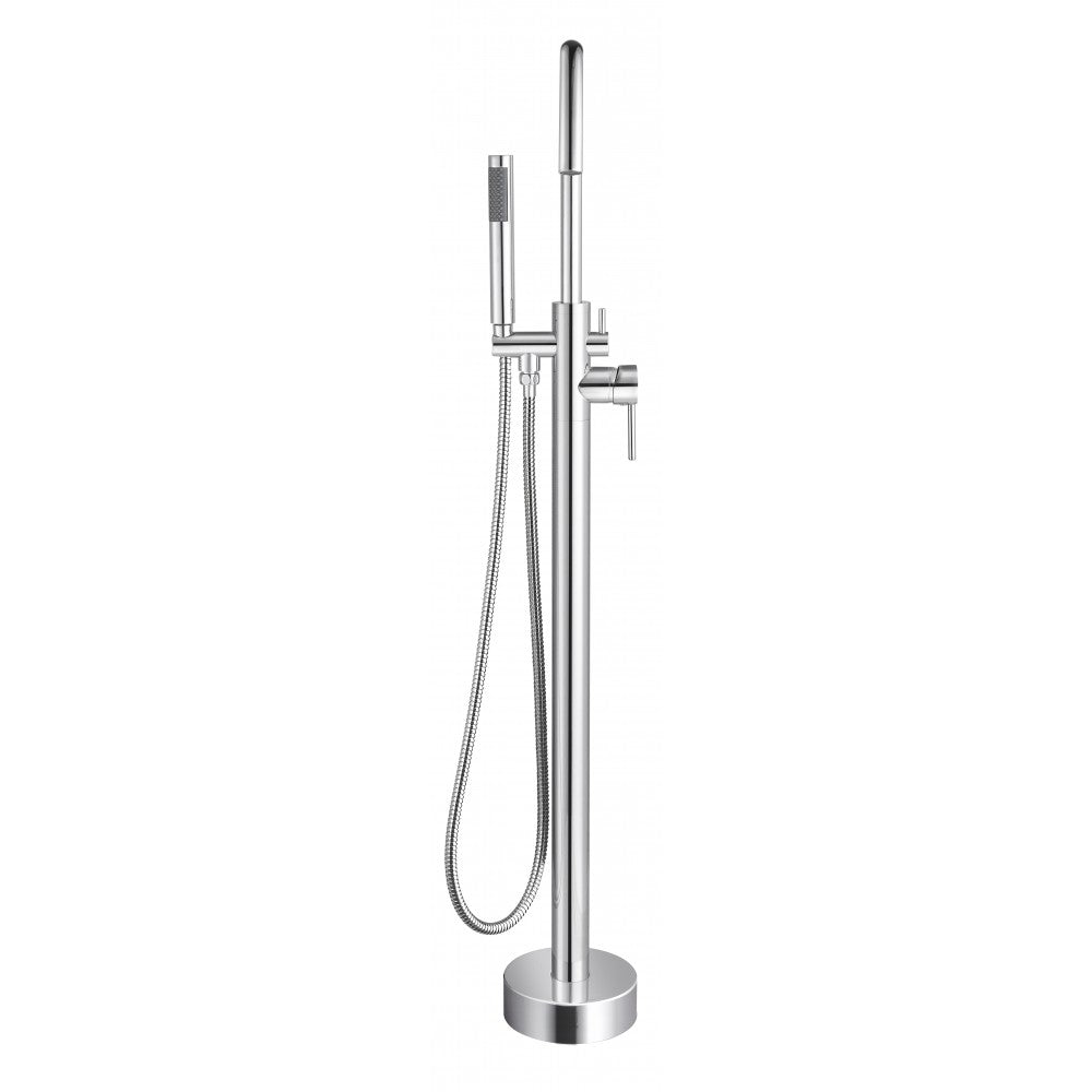 Kami II, robinet de bain sur pied chrome
