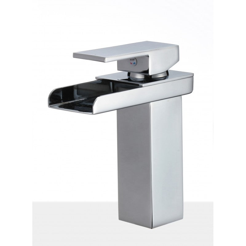 Hermes, Robinet de lavabo chrome poli