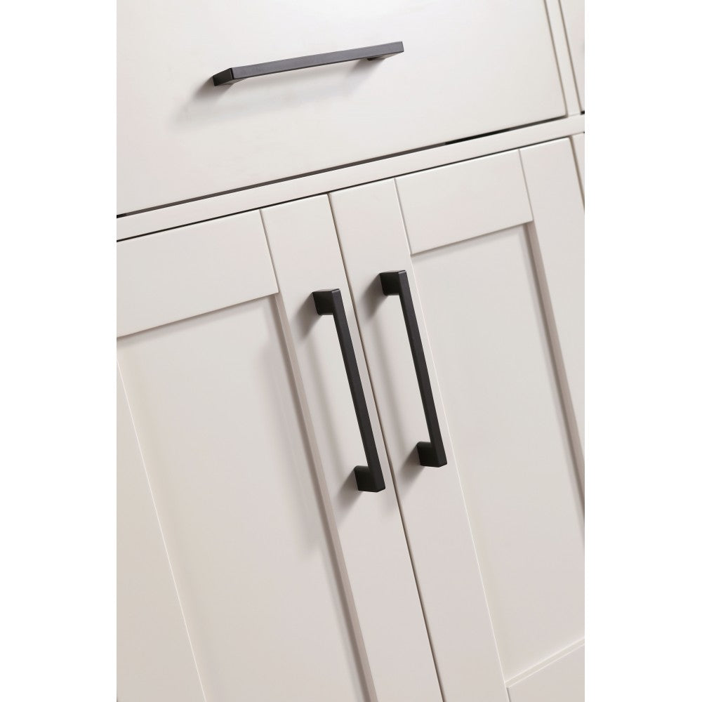 Vanité de salle de bain Goli 36'' – bois massif greige