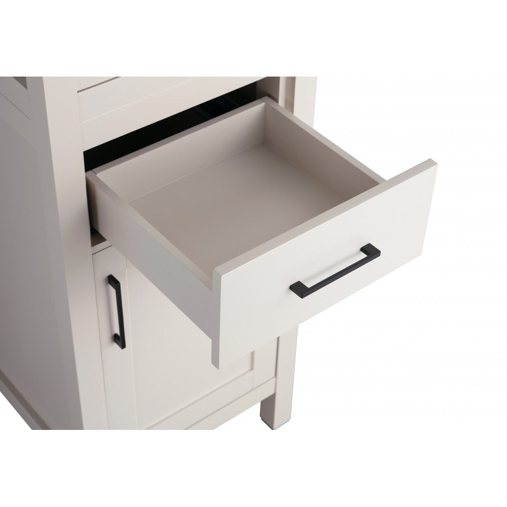 Armoire de salle de bain Lyon 20'' greige, meuble de rangement en bois