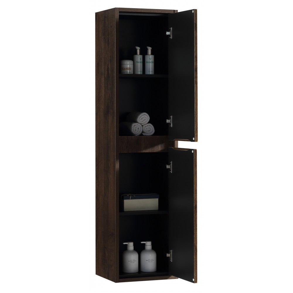 Kavéra Robin Oak, meuble de côté flottant