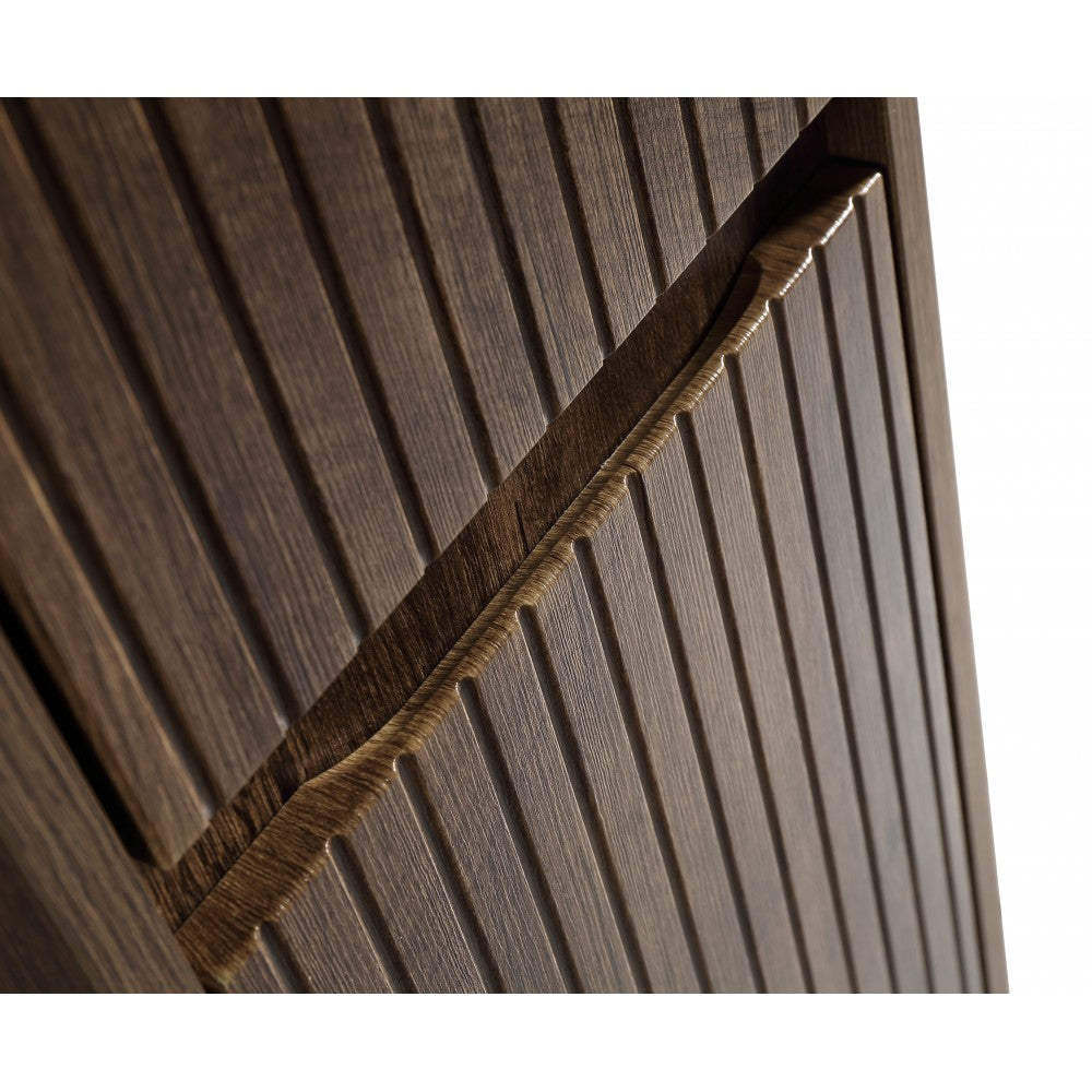 Kavéra Robin Oak, meuble de côté flottant