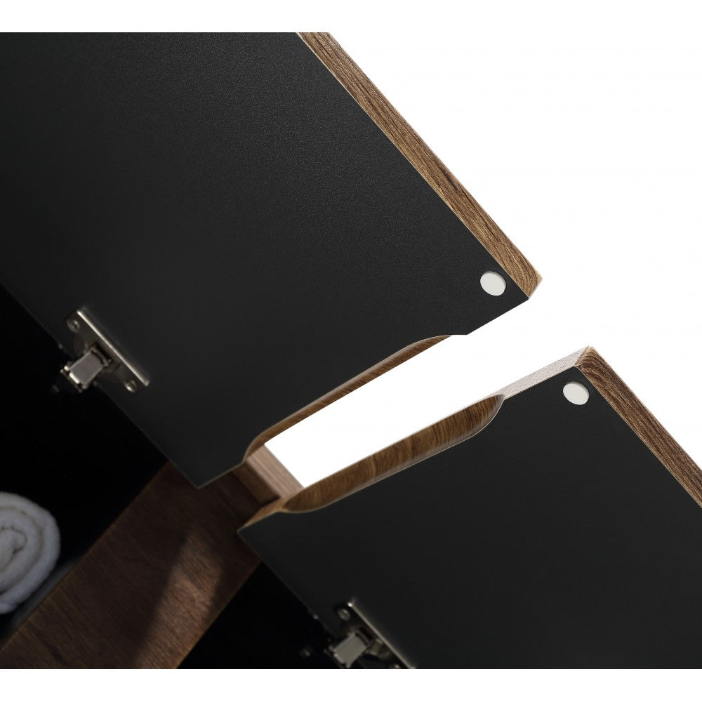 Kavéra Robin Oak, meuble de côté flottant