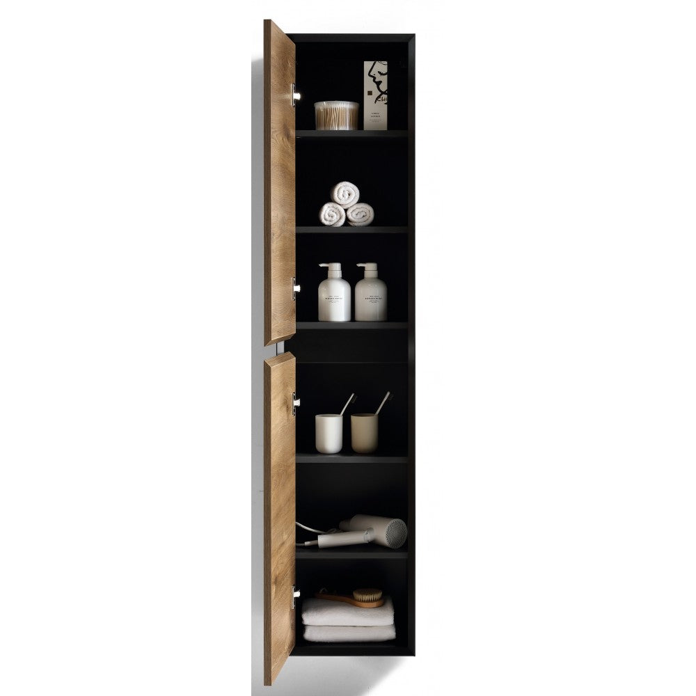 Axel Caramel Oak, meuble de côté