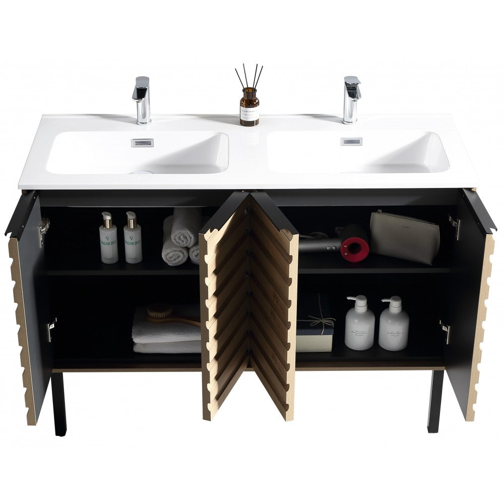 Tavira 48" Zurich Oak, Vanité sur pied