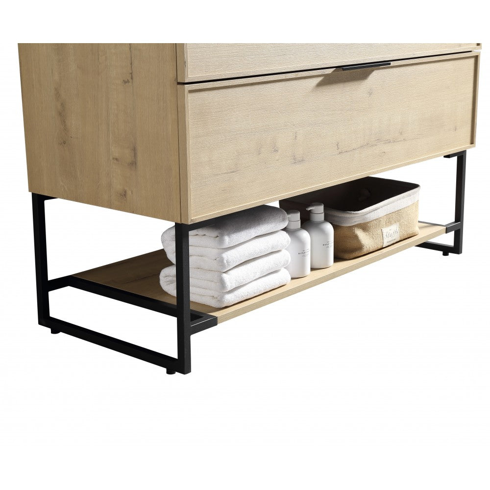 Véona 48" Vick Oak, Vanité sur pied