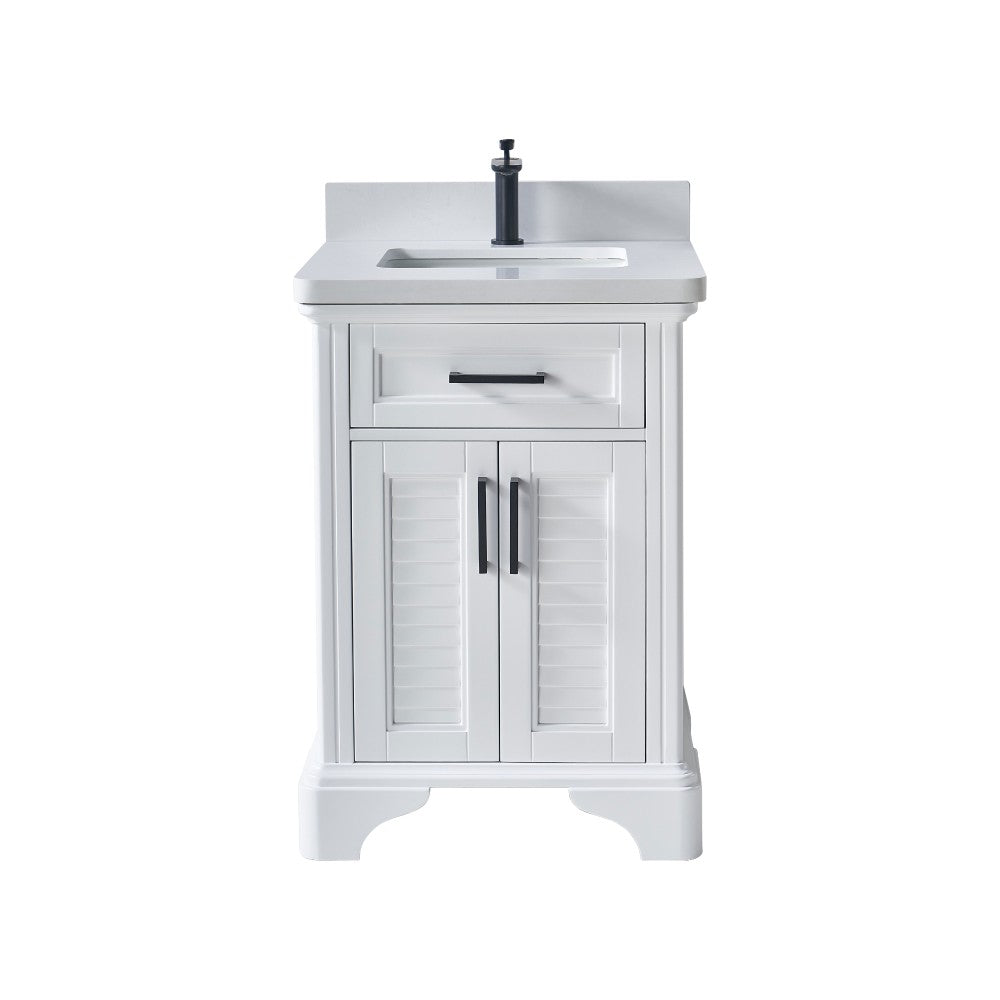 Vanité en bois massif VELA 24"