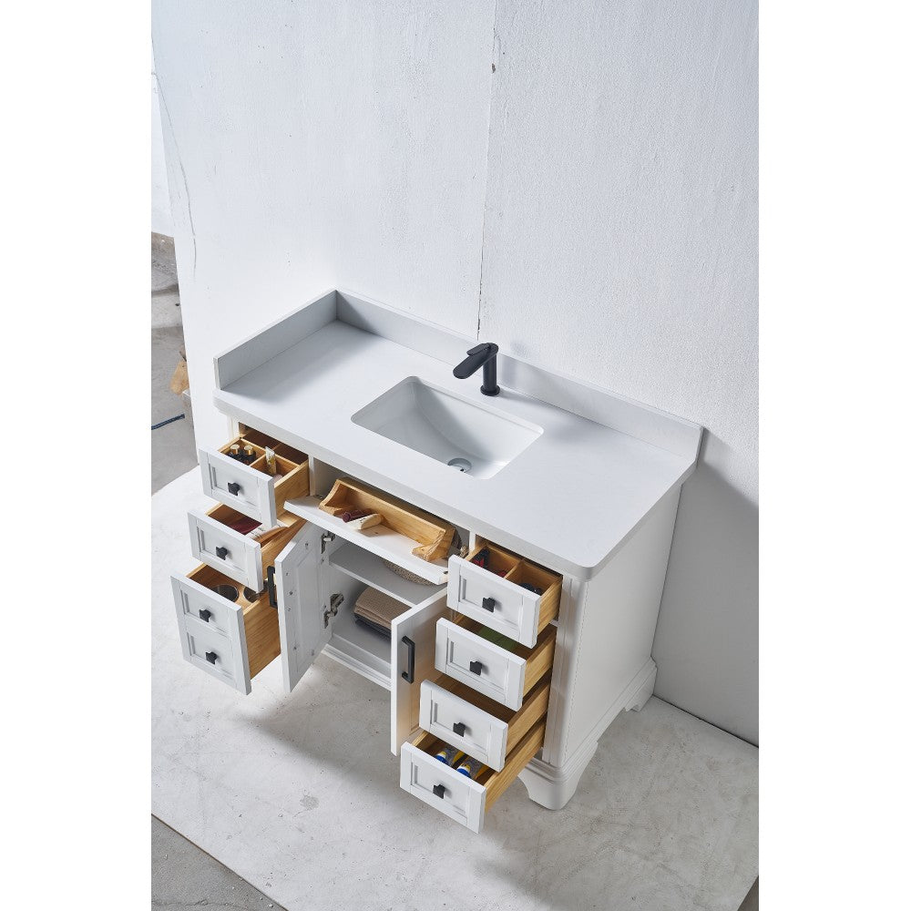 Vanité en bois massif VELA 48"