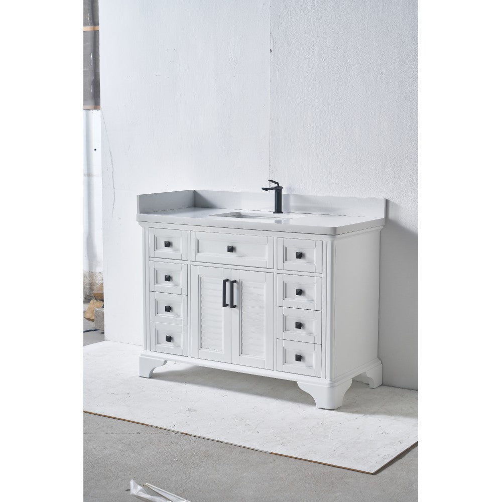 Vanité en bois massif VELA 48"