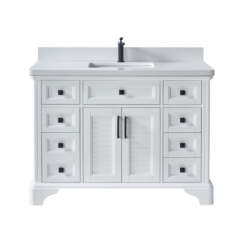 Vanité en bois massif VELA 48"