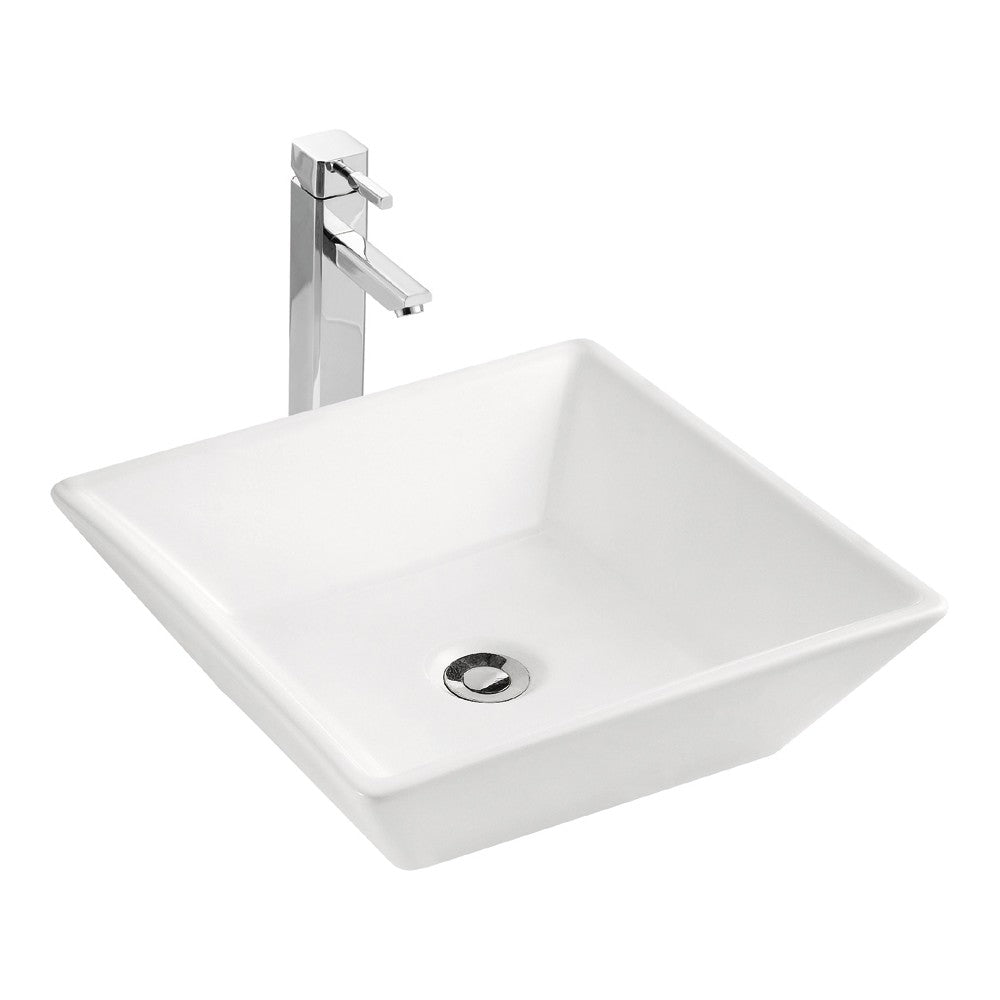 Wakato Blanc, Lavabo en porcelaine