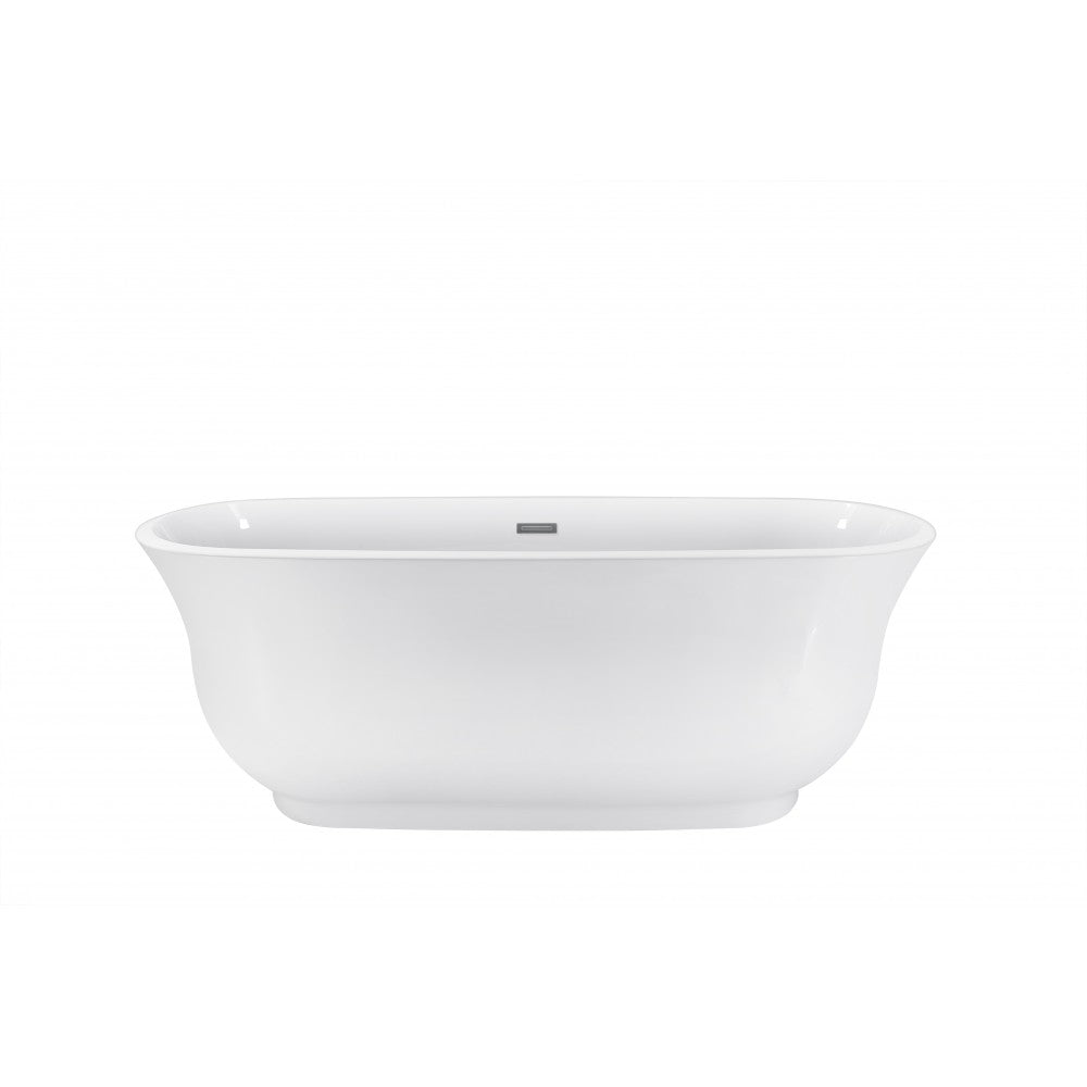 Bain autoportant 67 blanc lustré – Thalira