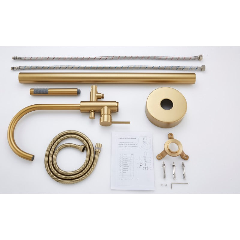 Kami or mat, Robinet de bain sur pied