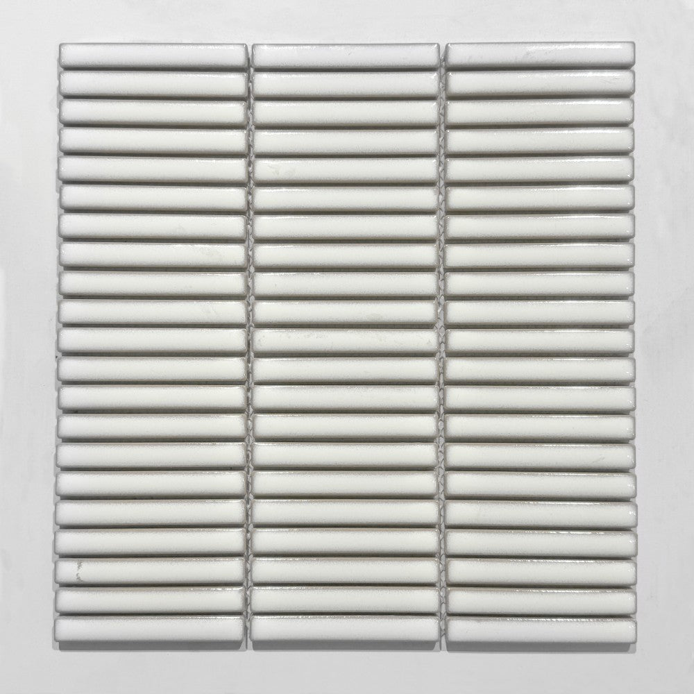 Pirouline craie, mosaïque