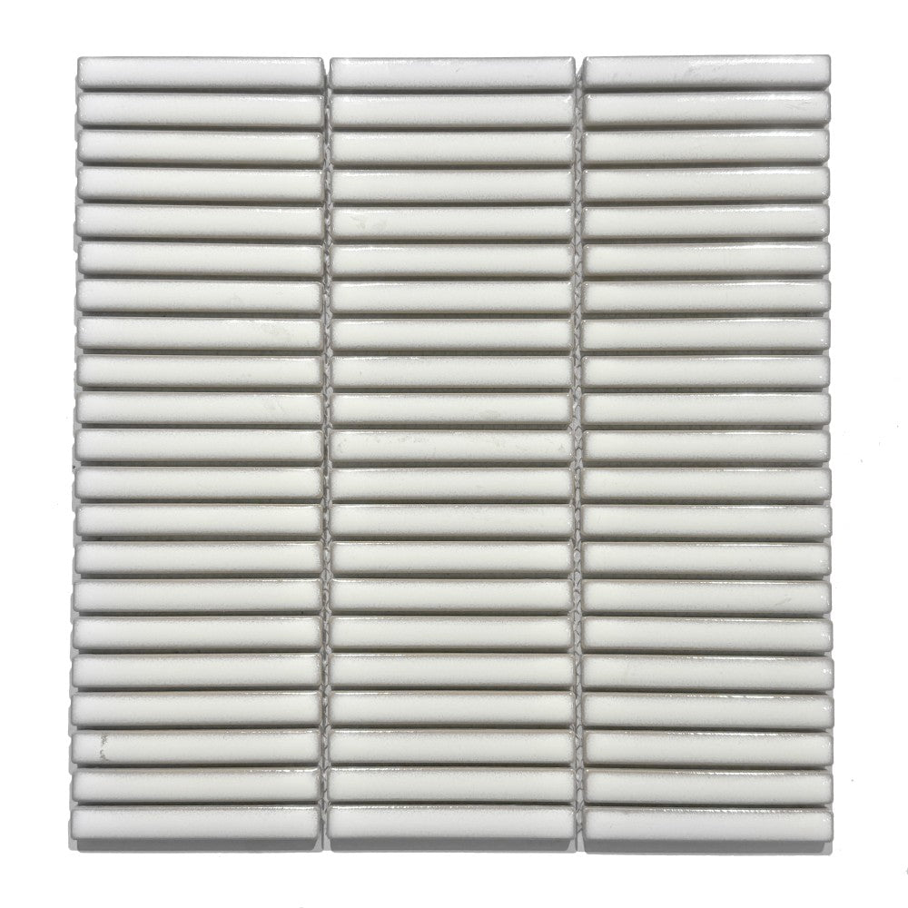 Pirouline craie, mosaïque