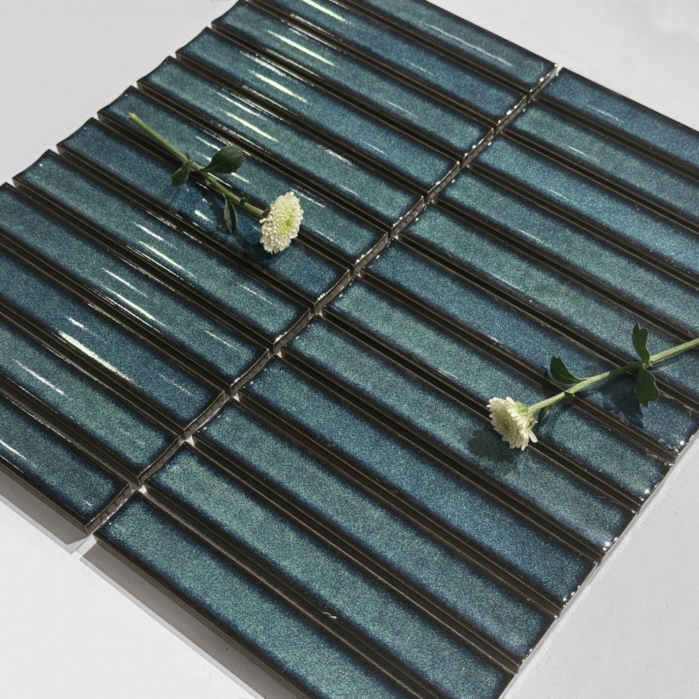 Rectangula Bleuvert, Mosaïque