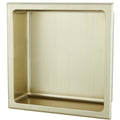 Niche de Douche 12x12 fini or brossé