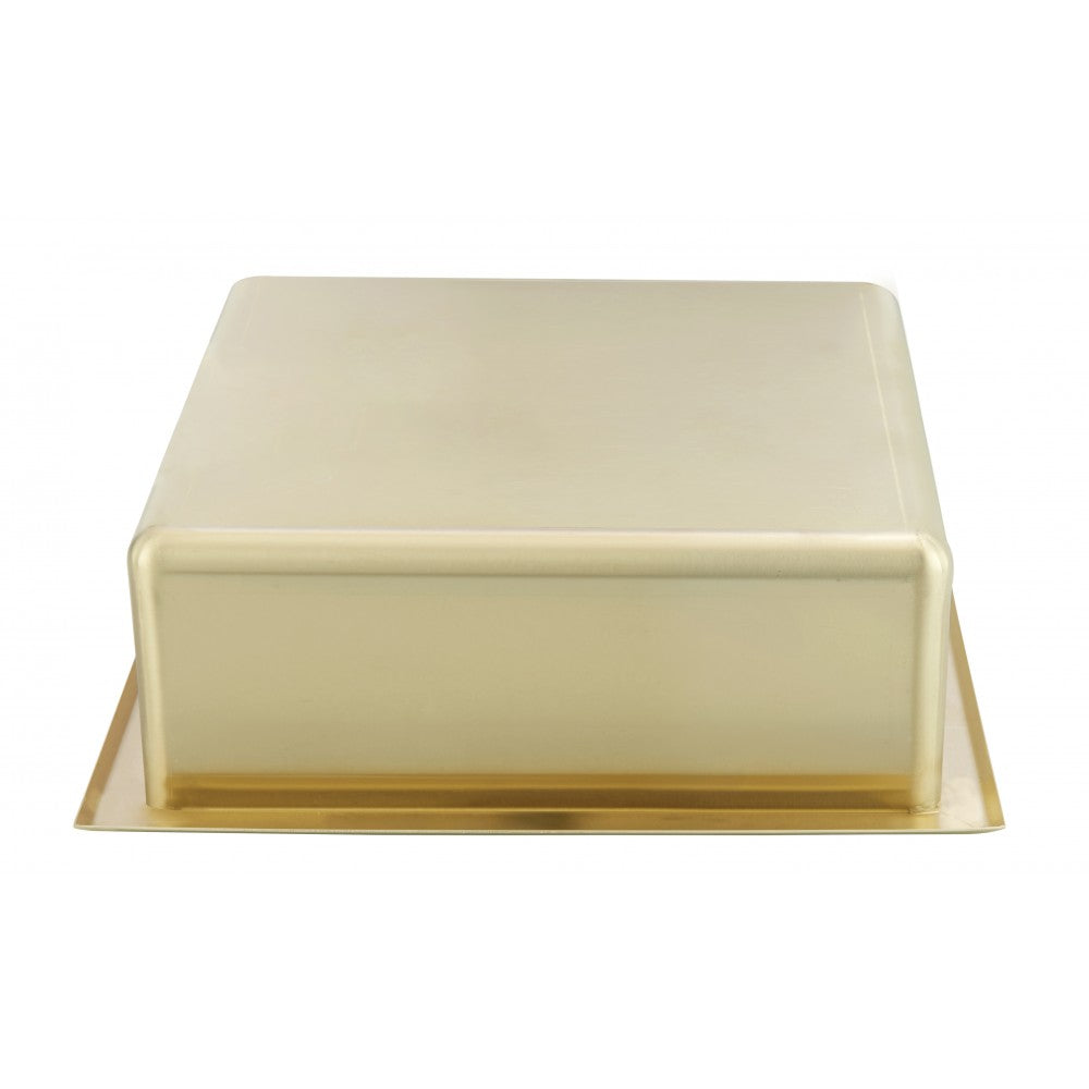 Niche de Douche 12x12 fini or brossé