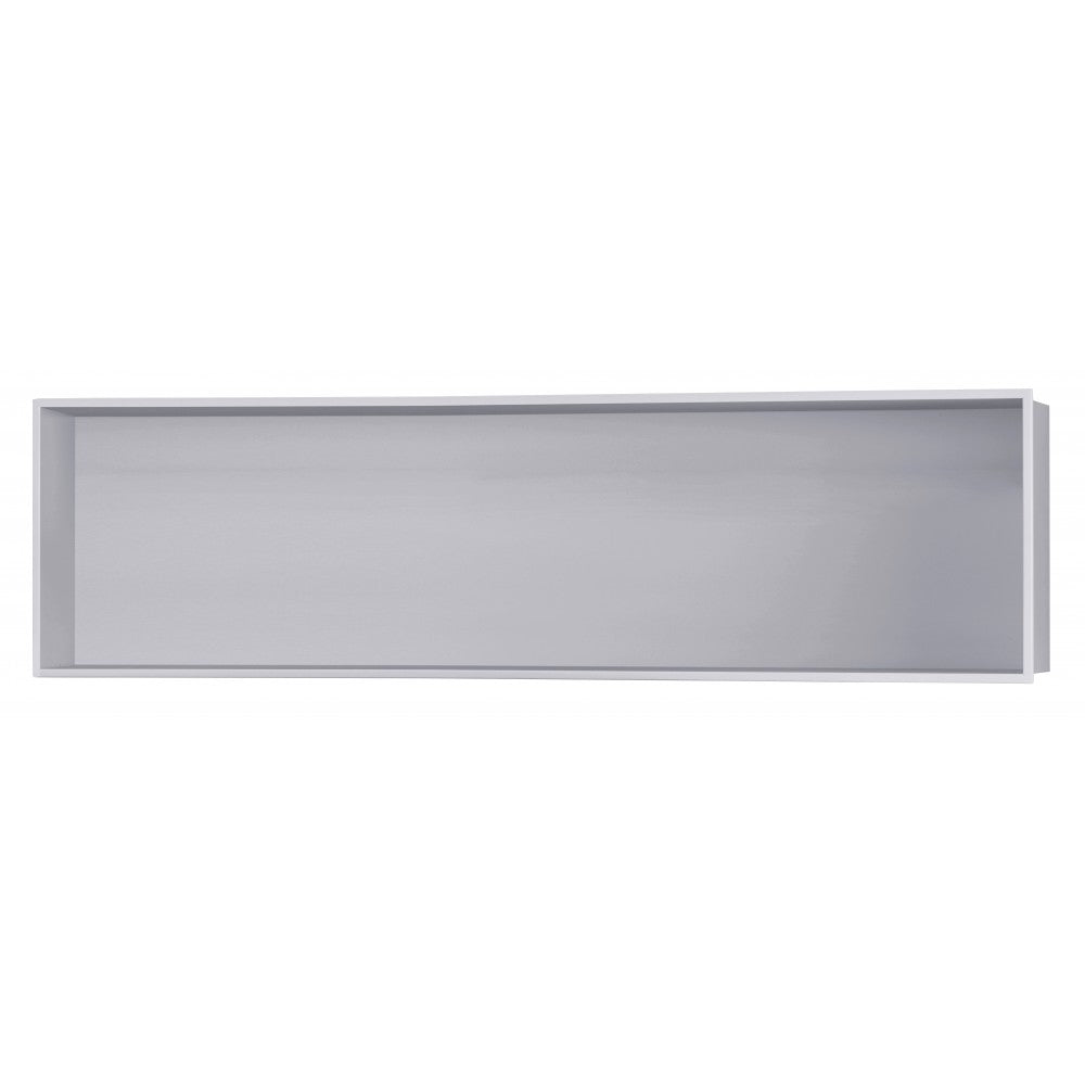 Niche de Douche 48x12, finie gris mat
