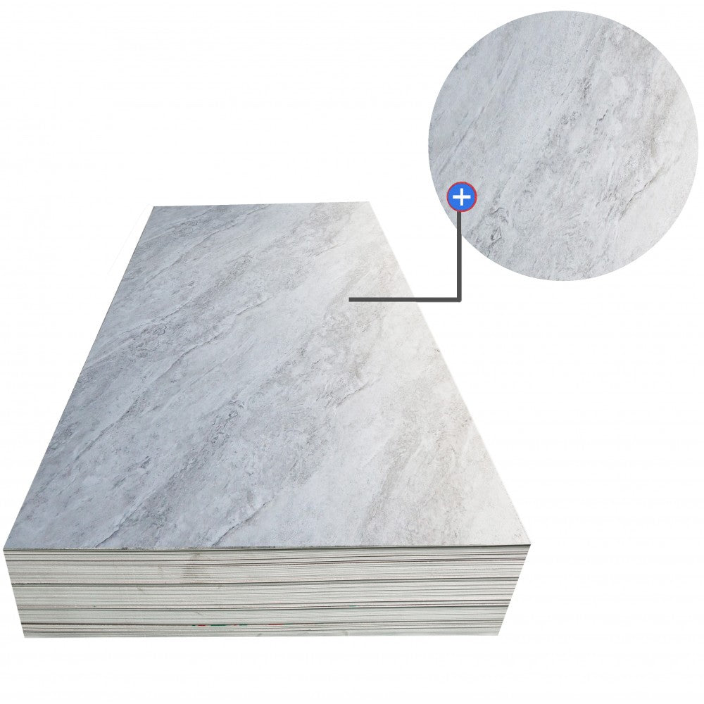 Ardoise marbré, Mur de douche  48'' X 96''