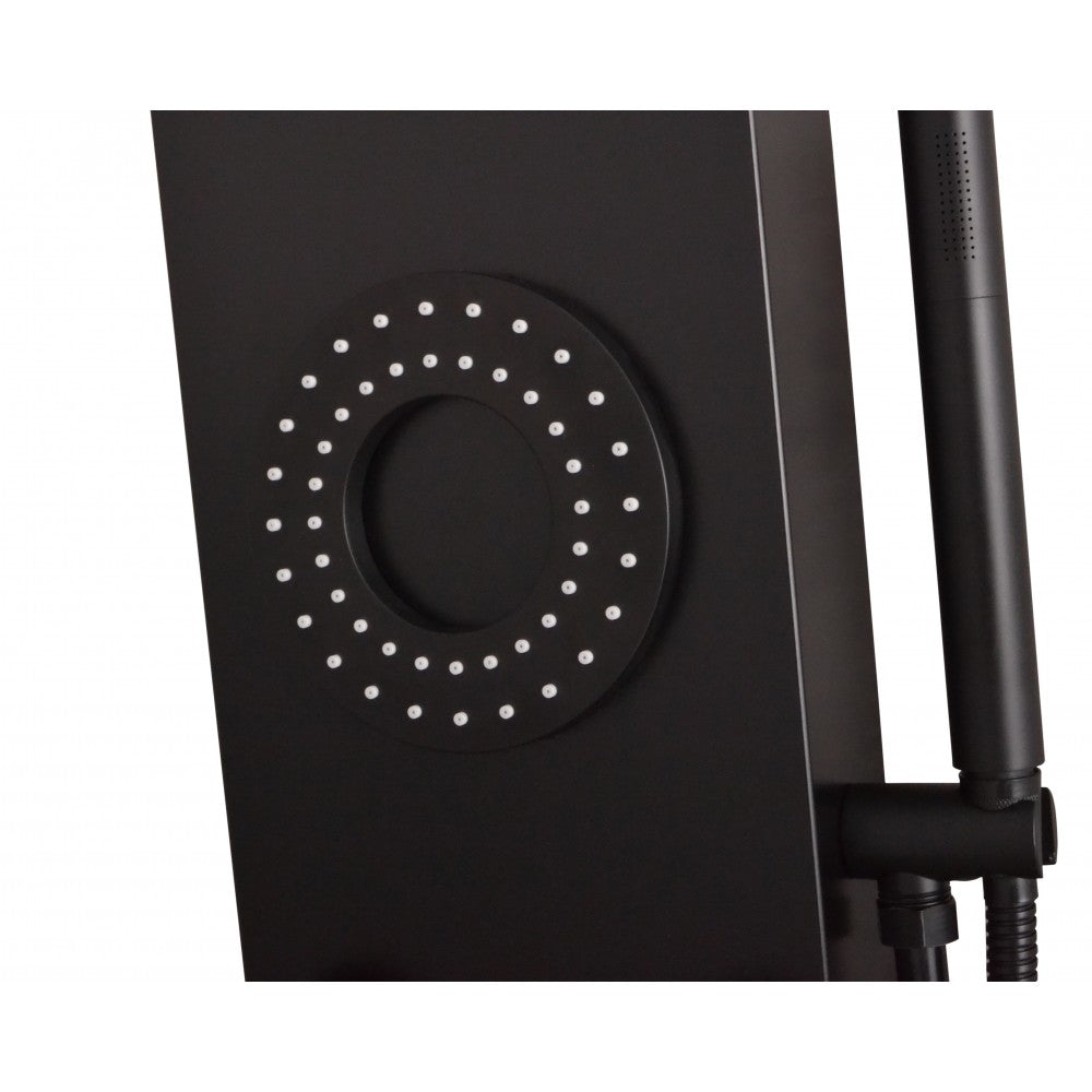 Amelia, Colonne de douche anthracite