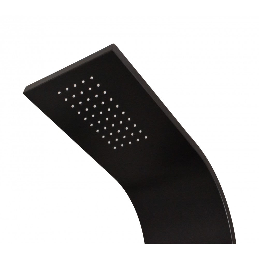 Amelia, Colonne de douche anthracite