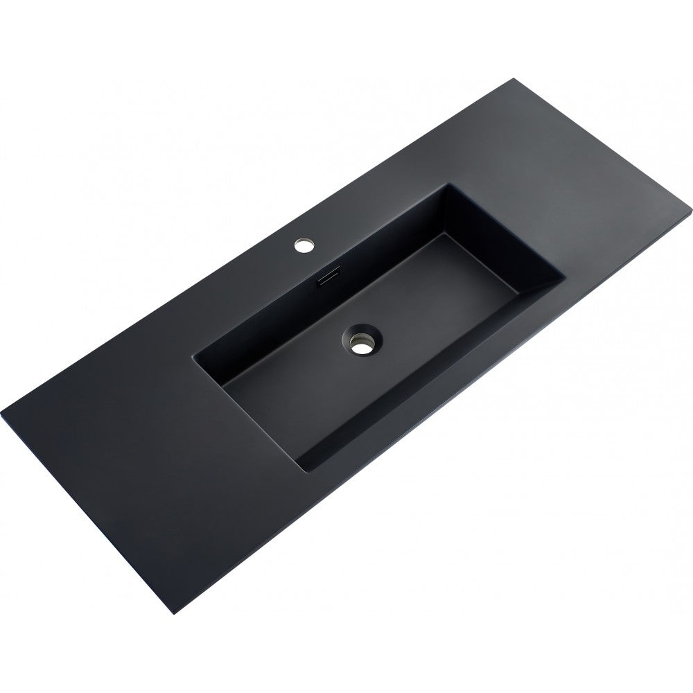 Axel 48'', comptoir en marbre noir