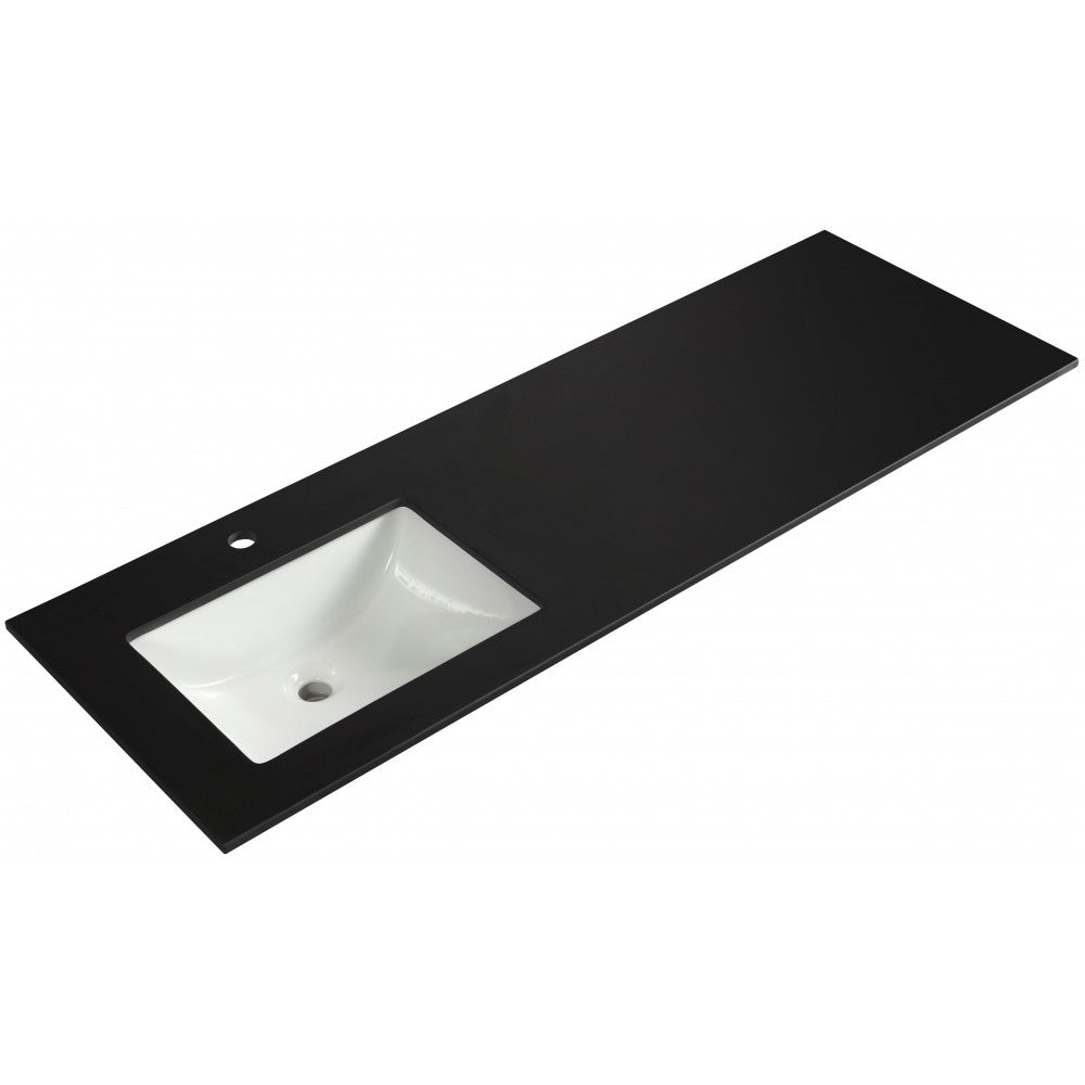 Berlin 48", comptoir noir mat