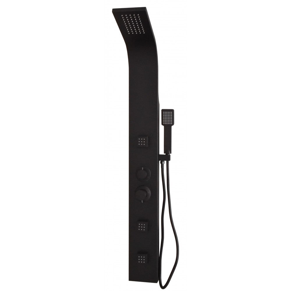 Ebene, Colonne de douche noir mat
