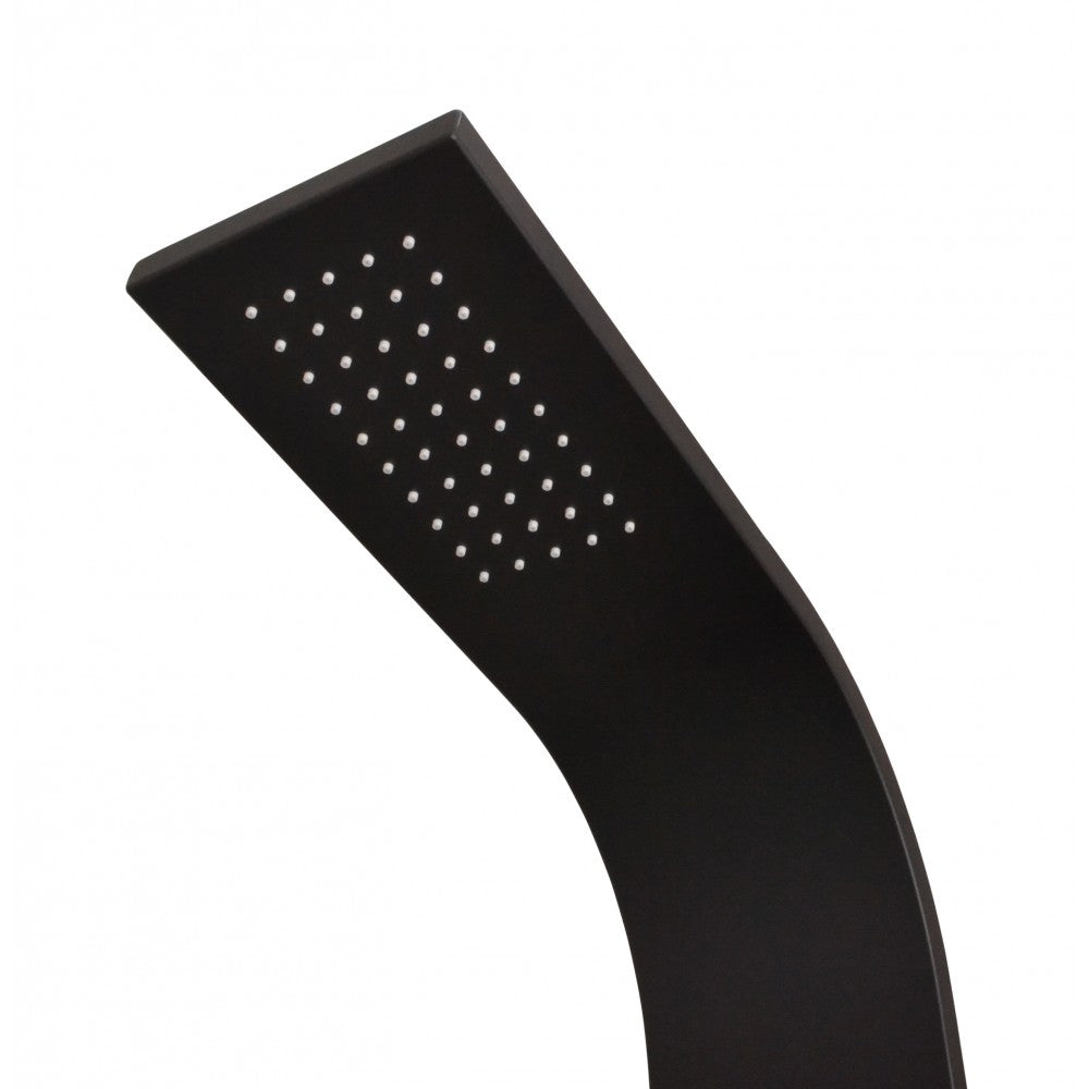 Ebene, Colonne de douche noir mat